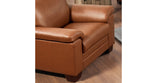 Magnum Leather Chair Set, Nutmeg