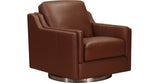 Bella Swivel Leather Chair