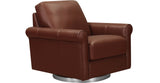 Laguna Swivel Leather Chair