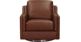 Bella Swivel Leather Chair