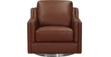 Bella Swivel Leather Chair