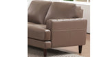Cassia Leather Sofa Collection, Granite Brown