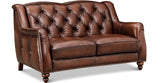 Hamptons Leather Sofa Collection