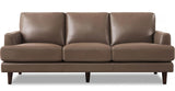 Cassia Leather Sofa Collection, Granite Brown
