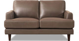 Cassia Leather Sofa Collection, Granite Brown