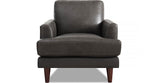 Cassia Leather Sofa Collection, Concord Gray
