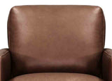 Ashby Swivel Leather Chair