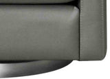 Ashby Swivel Leather Chair