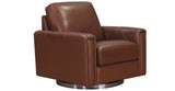 Hayward Swivel Leather Chair