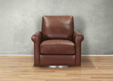 Laguna Swivel Leather Chair