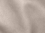 Close-up of gray leather texture