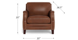 Camano Leather Sofa Collection