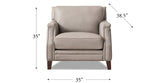 Camano Leather Sofa Collection