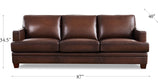 Bari Leather Sofa Collection