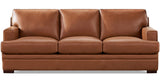 Georgia Leather Sofa Collection, Brown