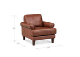 Dawn Leather Sofa Collection