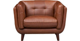 Solana Waxy Pull-up Leather Sofa Collection, Malt