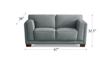 Marshall Leather Sofa Collection, Slate
