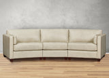Yuna Curve Modular Leather Sofa Collection
