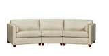 Yuna Curve Modular Leather Sofa Collection