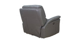 Erindale Power Leather Recliner, Beaumont Slate