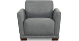 Mary Leather Sofa Collection, Slate