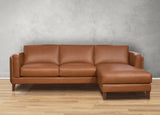 Maui Leather Sectional Collection