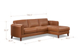 Maui Leather Sectional Collection