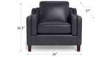 Bella Leather Sofa Collection