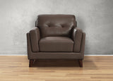 Huntington Leather Sofa Collection, Granite Brown