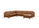 Bella Leather Sectional Collection