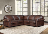 Brookfield Leather Sectional Collection