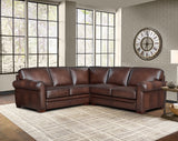 Brookfield Leather Sectional Collection