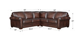 Brookfield Leather Sectional Collection