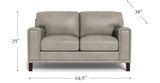 Hayward Leather Sofa Collection