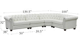 Aliso Leather Sectional Collection