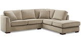 Albert Fabric Sectional, Sand