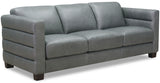 Ventura Top Grain Leather Sofa, Pewter