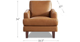 Cassia Leather Sofa Collection