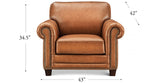 Cimmaron Leather Sofa Collection