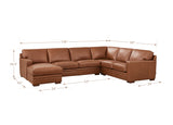 Dillon Leather Sectional Collection