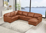 Dillon Leather Sectional Collection