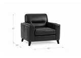 Elm Leather 3-Seater Sofa Collection