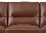 Elm Leather 3-Seater Sofa Collection