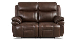 Springdale Power Headrest Zero Gravity Reclining Sofa, Chestnut Brown