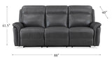 Cascade Power Headrest Zero Gravity Reclining Sofa Collection
