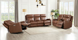 Vienna Power Headrest Zero Gravity Reclining Sofa Collection, Pecan Brown