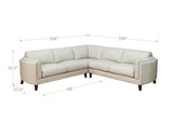 Maui Leather Sectional Collection