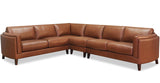 Maui Leather Sectional Collection