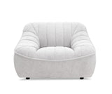 Nest Fabric Chair, White